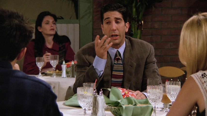 Эпизод с пятью бифштексами и баклажаном | Друзья | Сезон: 02 | Эпизод: 05